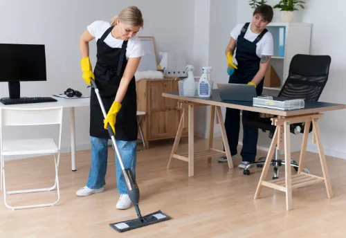Nettoyage de bureau professionnel aux Hauts-de-Chée
